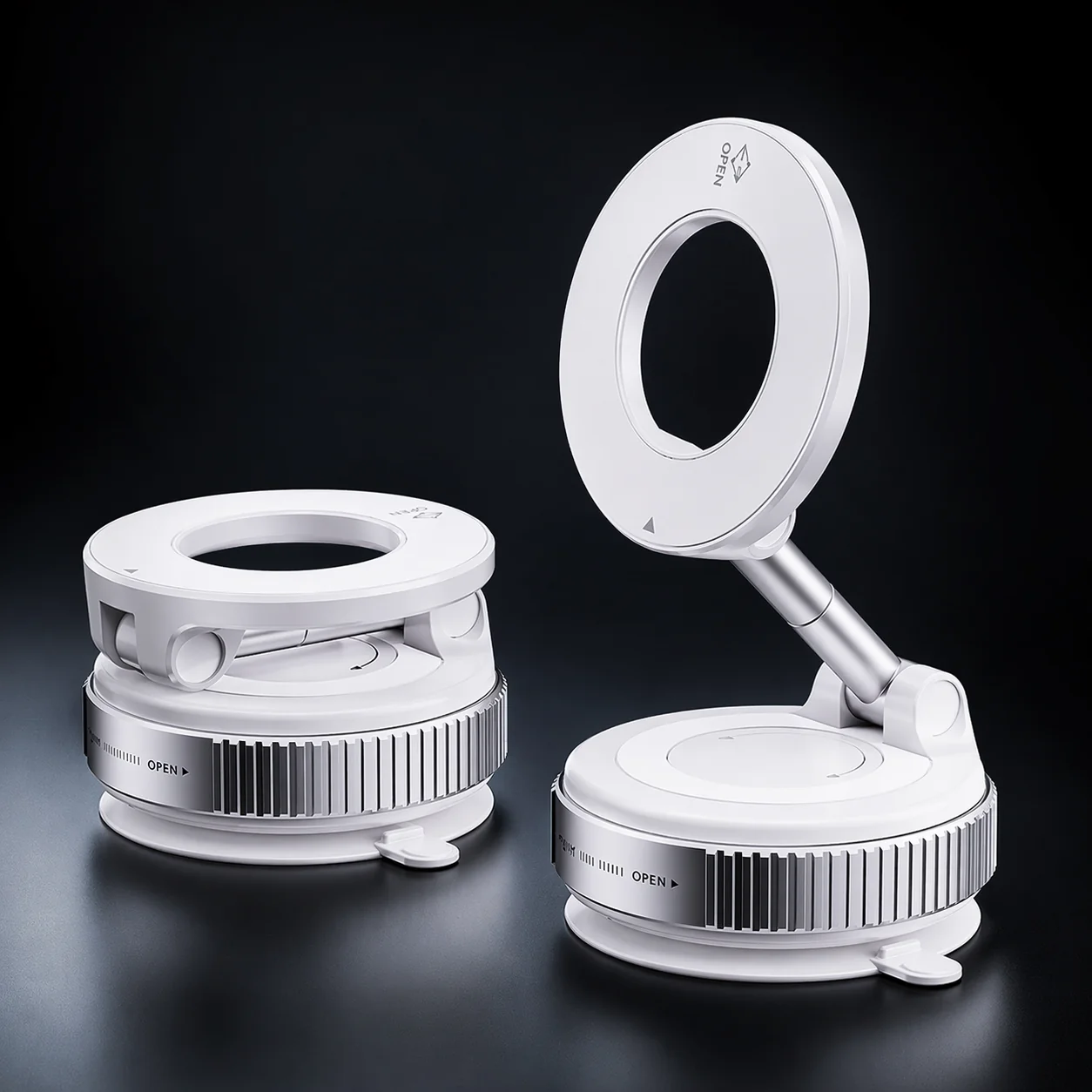 FlexMag Mount in white finish